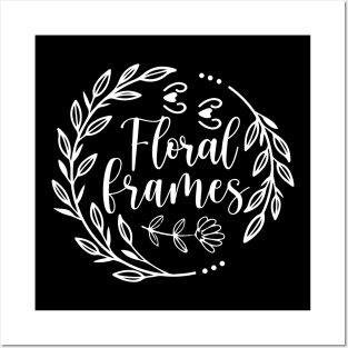 Floral frames - Best Gardening gift Posters and Art